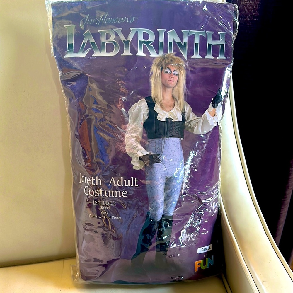 Men's Labyrinth Jareth Costume Size Small